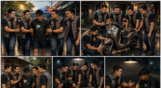 Polres Prabumulih Berhasil Ungkap Kasus Penggelapan Sepeda Motor, Satu Unit BB Diamankan