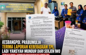 Kesbangpol Prabumulih Terima Laporan Keberadaan TPI, Ladi Yansyah Mengundurkan Diri dari Jabatan Sekjen IWO
