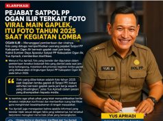 Klarifikasi Pejabat Satpol PP Ogan Ilir Terkait Foto Viral Main Gaplek, Itu Foto Tahun 2025 Saat Kegiatan Lomba