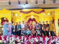 Resepsi Pernikahan Komisioner Bawaslu Sumsel Massuryati dan Yamin Berlangsung Meriah, Ribuan Tamu Padati Gedung Serbaguna Ogan Ilir
