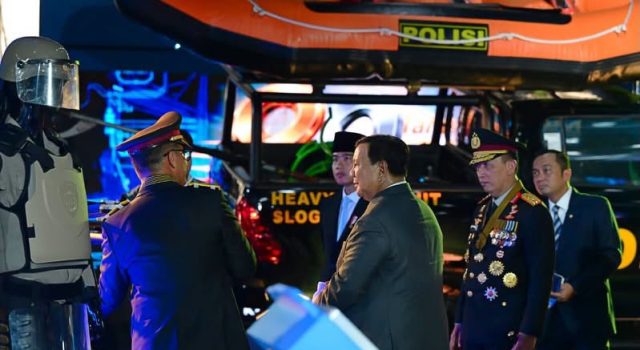 Presiden Prabowo Tinjau Pameran Bhayangkara, Tegaskan Kemandirian Industri Keamanan sebagai Pilar Kedaulatan Nasional